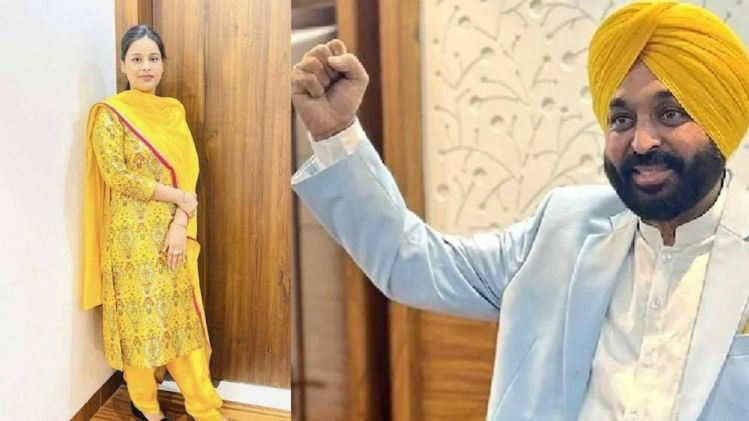 CM Bhagwant Mann & Gurpreet Kaur