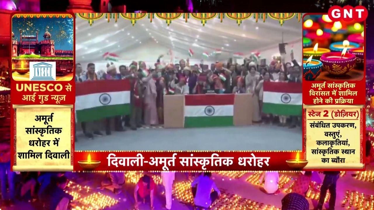 Diwali on UNESCO list preparations underway for celebrations at Red Fort see report kdk frvd