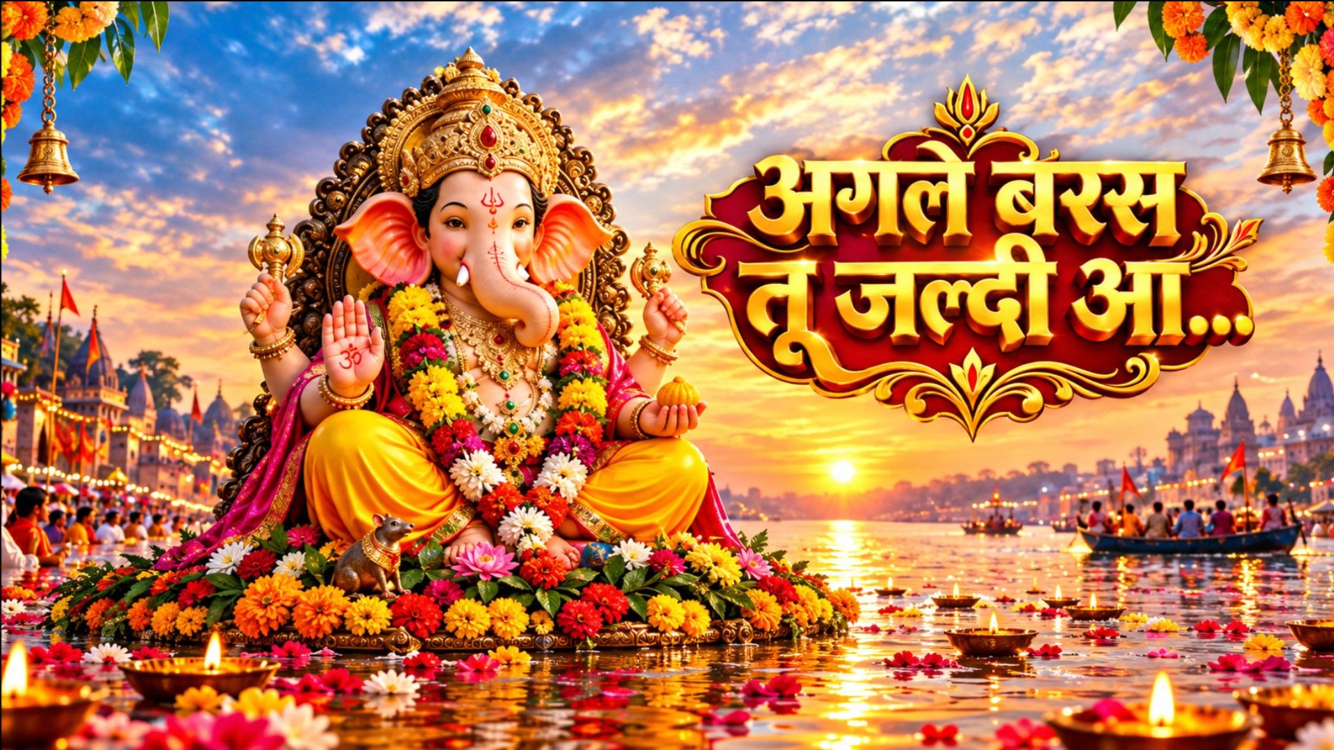 Ganesh Visarjan: Lalbaugcha Raja Procession Begins on Anant Chaturdashi in Mumbai sns frvd
