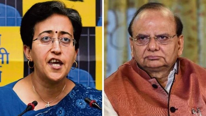 दिल्लीतील जलसंकटाचा एलजीने आपवर आरोप केला, अतिशी यांनी उत्तर दिले