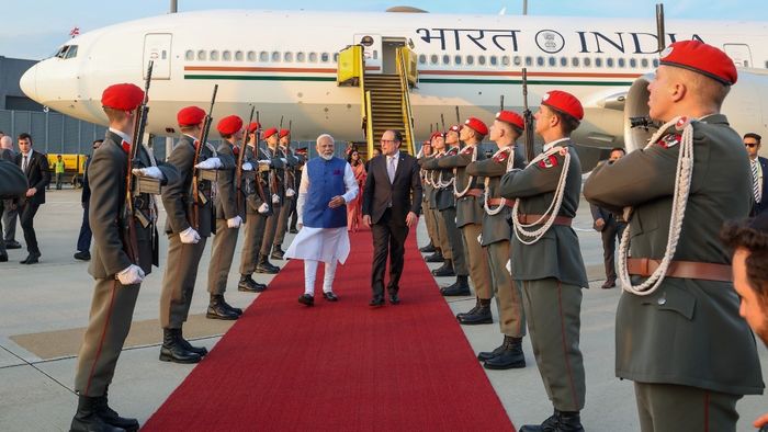 पंतप्रधान मोदी ऑस्ट्रियामध्ये