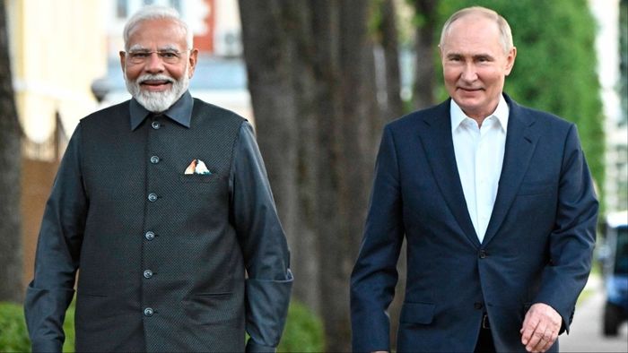 पंतप्रधान मोदींचा दोन दिवसांचा रशिया दौरा संपला (फोटो- एपी)