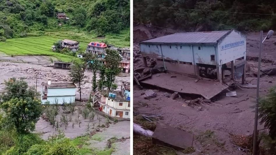 उत्तराखंड-हिमाचलमध्ये ढगफुटीमुळे कुल्लूमध्ये इमारत कोसळली, 11 जणांचा मृत्यू, 44 बेपत्ता उत्तराखंड-हिमाचलमध्ये ढगफुटीमुळे कुल्लूमध्ये इमारत कोसळली, 11 जणांचा मृत्यू, 44 बेपत्ता