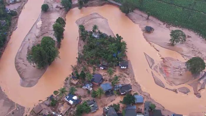 વાયનાડમાં ભૂસ્ખલન