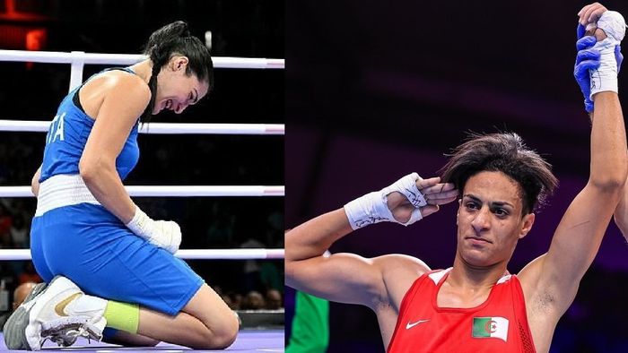 इमाने खलीफ वि एंजेला कारिनी