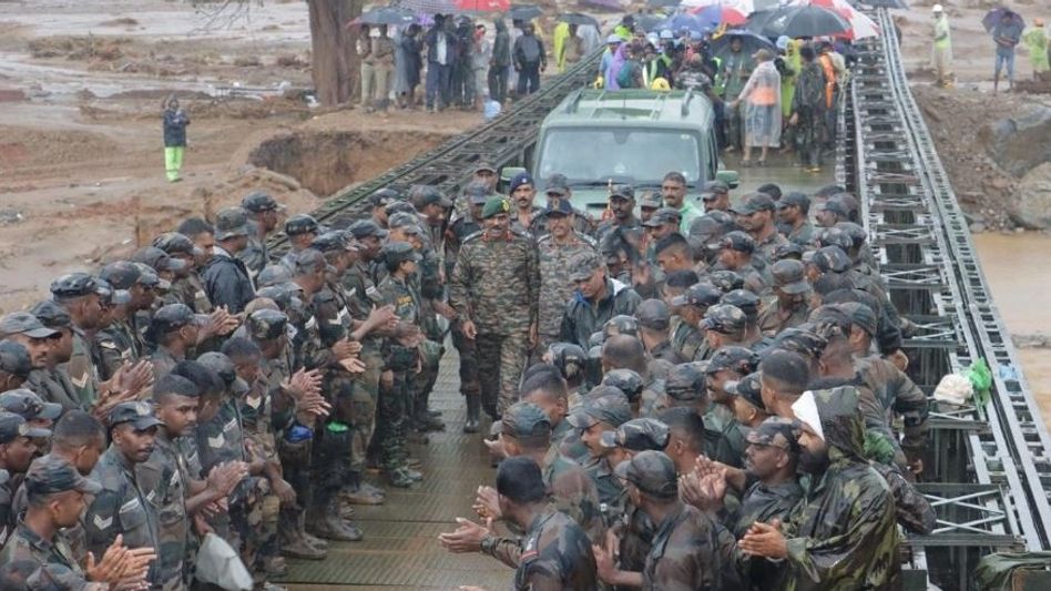 वायनाड: आतापर्यंत 289 मृत्यू, मदतकार्याला गती देण्यासाठी लष्कराने 16 तासांत पूल बांधला वायनाड: आतापर्यंत 289 मृत्यू, मदतकार्याला गती देण्यासाठी लष्कराने 16 तासांत पूल बांधला