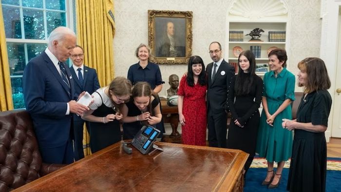 યુએસ પ્રમુખ જો બિડેન.