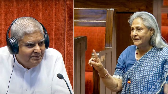 जया अमिताभ बच्चन जगदीप धनखड