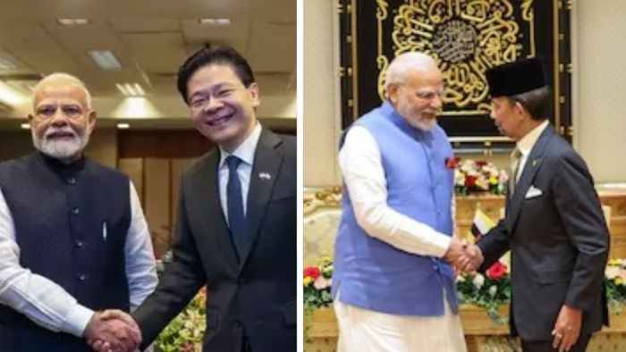 पंतप्रधान मोदी ब्रुनेई आणि सिंगापूर भेट