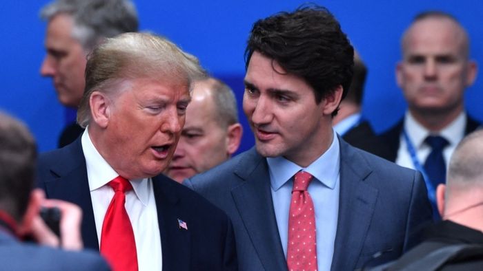ट्रंप आणि ट्रुडो यांचे माजी अध्यक्षपदाच्या कार्यकाळात अत्यंत गोंधळाचे संबंध होते. (एएफपी फोटो)