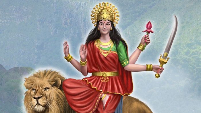 দেবী কাত্যায়নী। ফাইল ছবি।