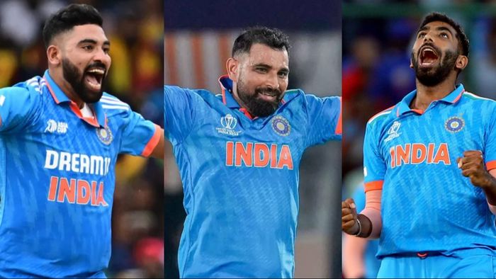 সিরাজ, শামি ও বুমরা