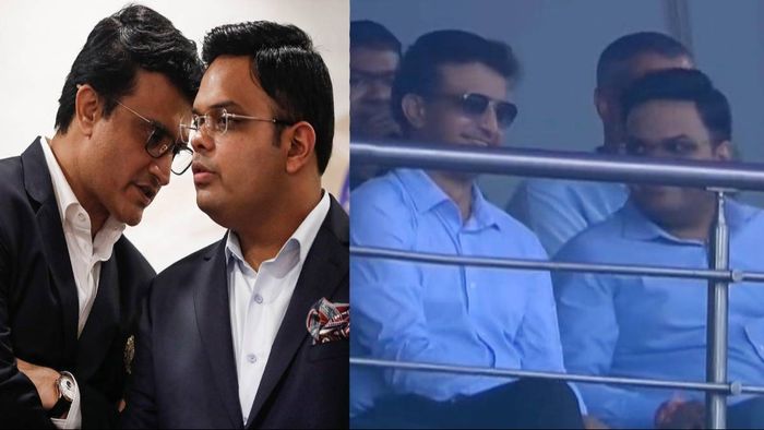 সৌরভ গঙ্গোপাধ্যায় ও জয় শাহ