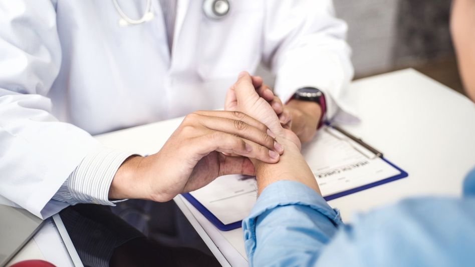 Doctor treating patients for free Doctor treating patients for free