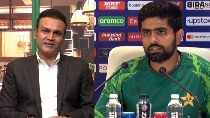 বীরেন্দ্র শেহওয়াগ ও বাবর আজম