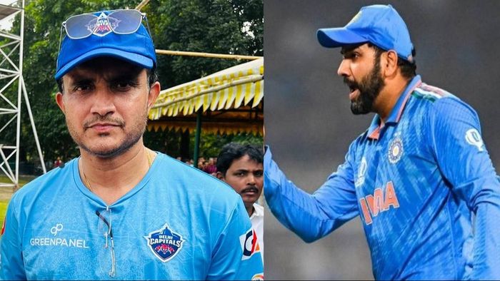 সৌরভ গঙ্গোপাধ্যায় ও রোহিত শর্মা