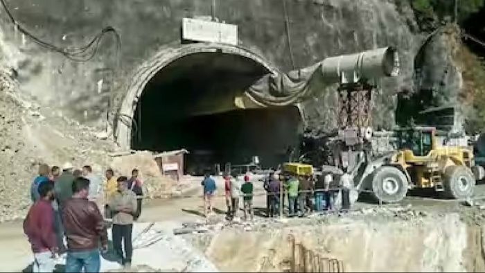 Rescue operations underway at Uttarkashi tunnel