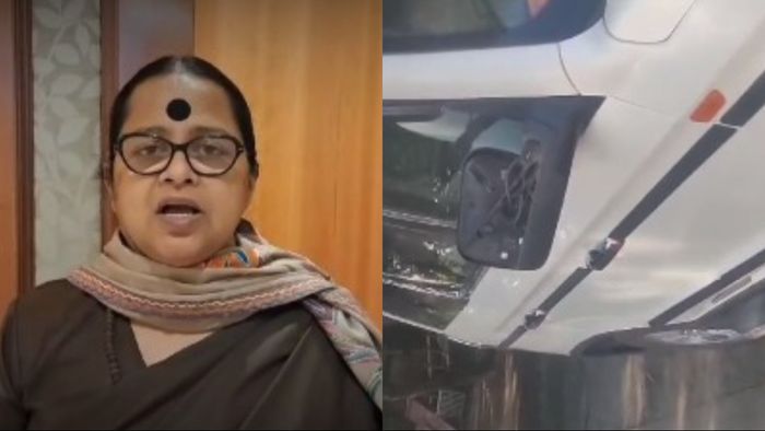 Sreerupa Mitra Chaudhury Car Accident