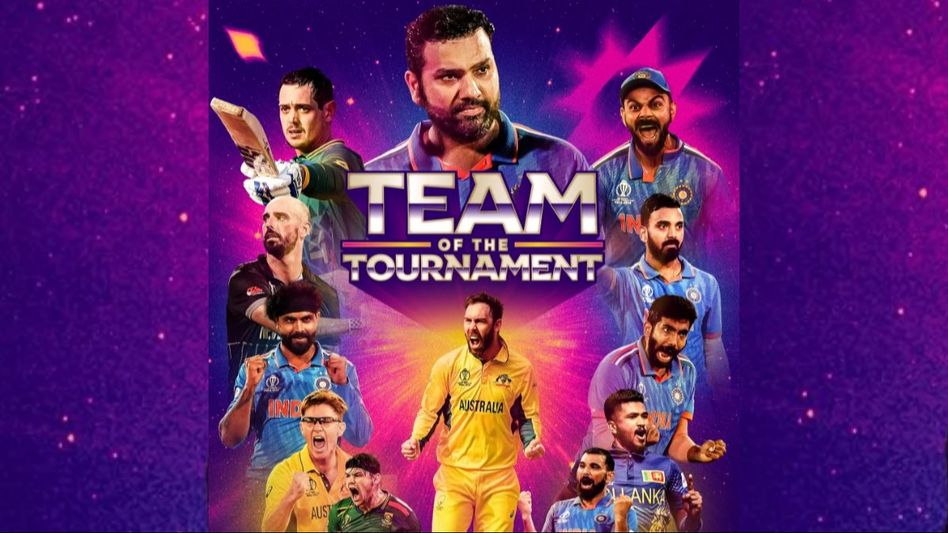 ICC Men's Cricket World Cup 2023 Team of the Tournament ICC Men's Cricket World Cup 2023 Team of the Tournament