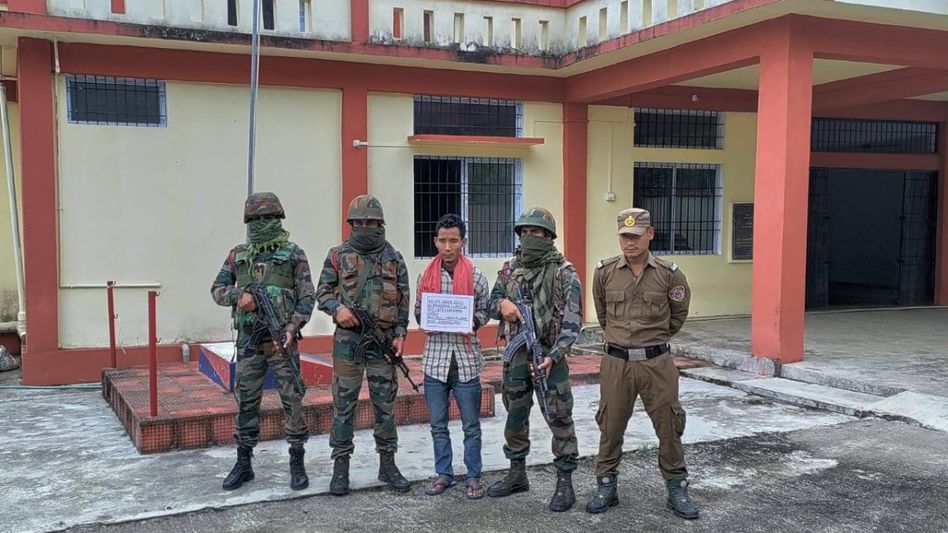 Arunachal Pradesh: Army apprehends NSCN(R) cadre in Tirap district Arunachal Pradesh: Army apprehends NSCN(R) cadre in Tirap district