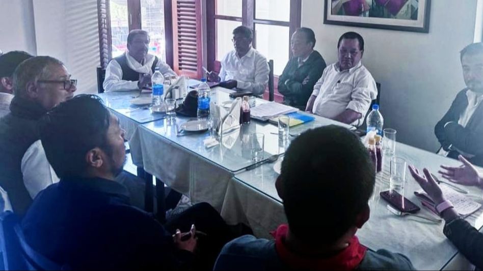 Sikkim BJP holds meeting with state in-charge ahead of upcoming general elections Sikkim BJP holds meeting with state in-charge ahead of upcoming general elections