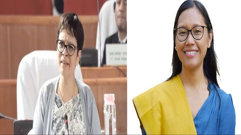 Meghalaya: NPP chooses to field all-women candidates for LS polls , Ampareen for Shillong and Agatha for Tura Meghalaya: NPP chooses to field all-women candidates for LS polls , Ampareen for Shillong and Agatha for Tura
