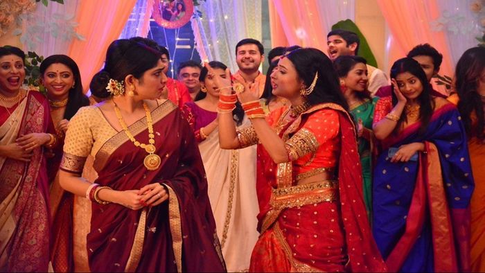 'নিম ফুলের মধু' ধারাবাহিকের নেপথ্য দৃশ্য