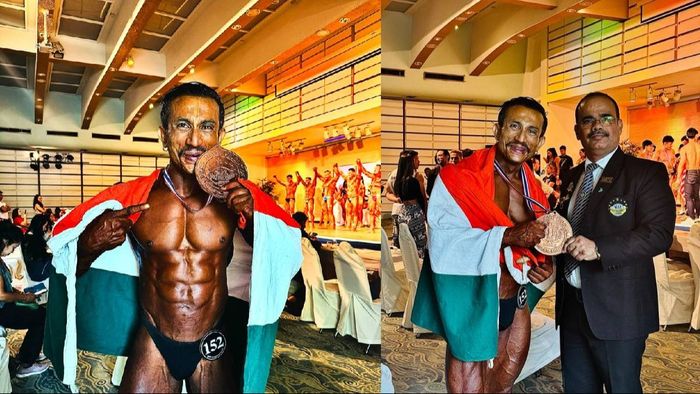 Sikkim: Sanjay Budhathoki secures Bronze at Asian Championship in men's bodybuilding competition in Bangkok