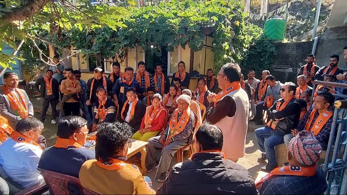 BJP Sikkim inaugurates new constituency office, grows membership base in Temi Namphing