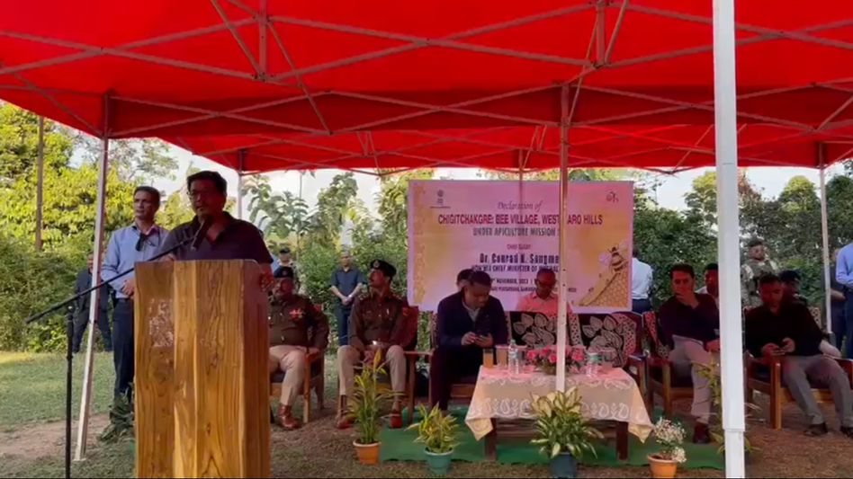 Meghalaya government declares Chigitchakgre village as ‘Bee Village’ Meghalaya government declares Chigitchakgre village as ‘Bee Village’