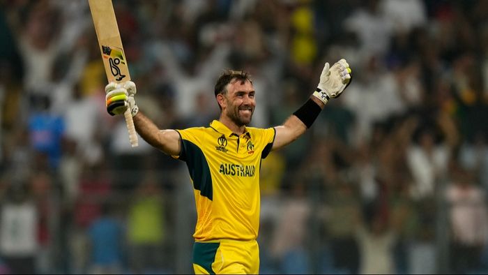 Glenn Maxwell nears all-time record against India in T20I series. Courtesy: AP