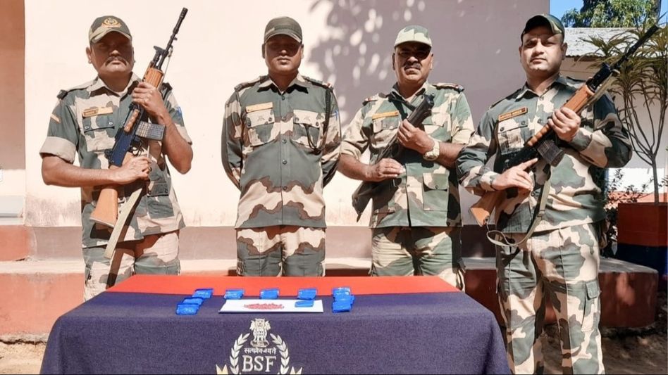 Tripura: BSF seizes Rs 20 crore of drugs, 38 peddlers arrested since January 2023 Tripura: BSF seizes Rs 20 crore of drugs, 38 peddlers arrested since January 2023
