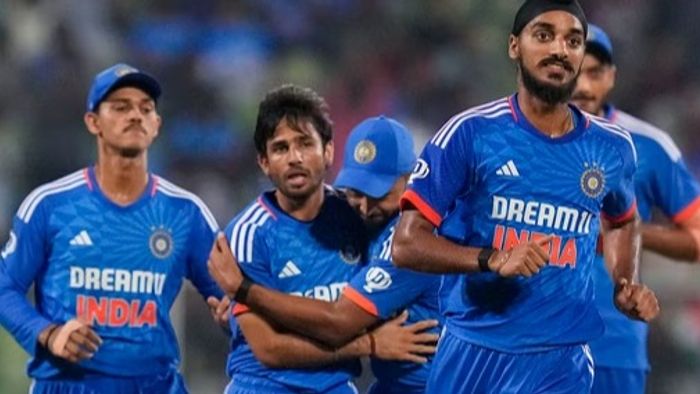 টি২০ সিরিজে ভারতীয় দল