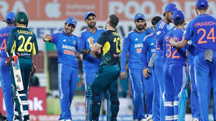 दूसरे टी20 मैच में भारत ने ऑस्ट्रेलिया को रौंदा (Photo: BCCI)