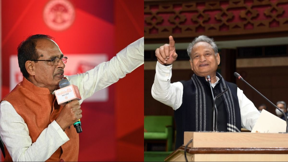 एग्जिट पोल के आंकड़ों के मुताबिक मध्य प्रदेश और राजस्थान दोनों राज्यों में बीजेपी-कांग्रेस की टक्कर है