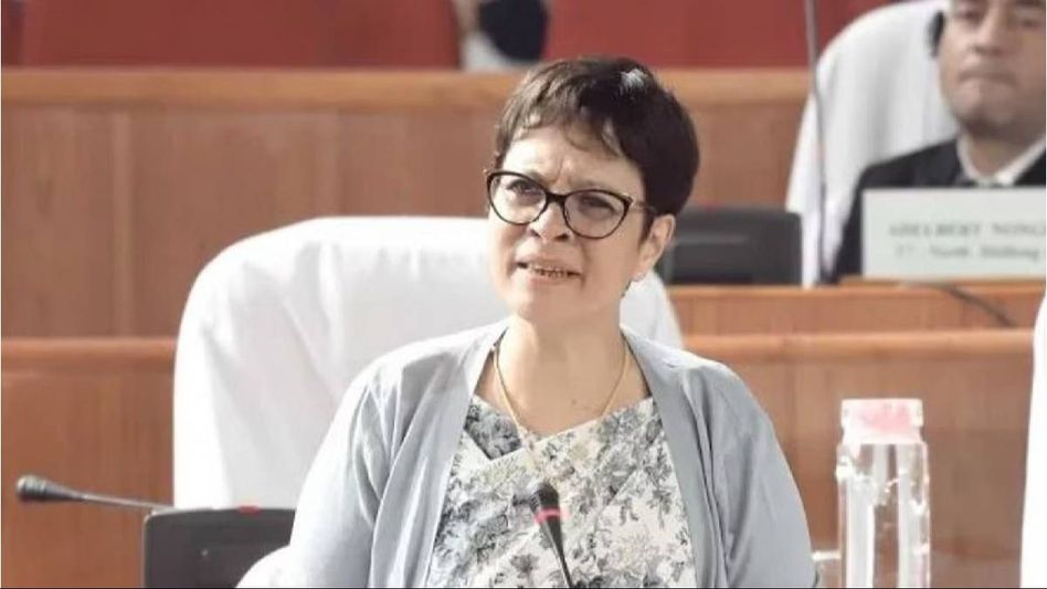 Meghalaya: NPP's Ampareen Lyngdoh vows to push Inner Line Permit agenda in Lok Sabha 2024 run Meghalaya: NPP's Ampareen Lyngdoh vows to push Inner Line Permit agenda in Lok Sabha 2024 run