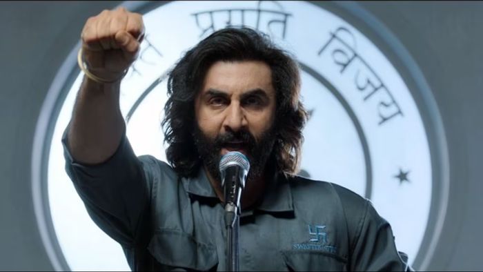 অ্যানিম্যাল ছবির দৃশ্যে রণবীর কাপুর