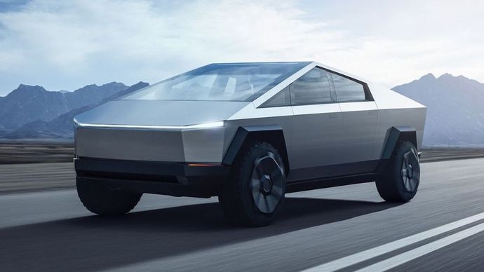 Cybertruck' की डिलीवरी America में शुरू कर दी है Cybertruck' की डिलीवरी America में शुरू कर दी है