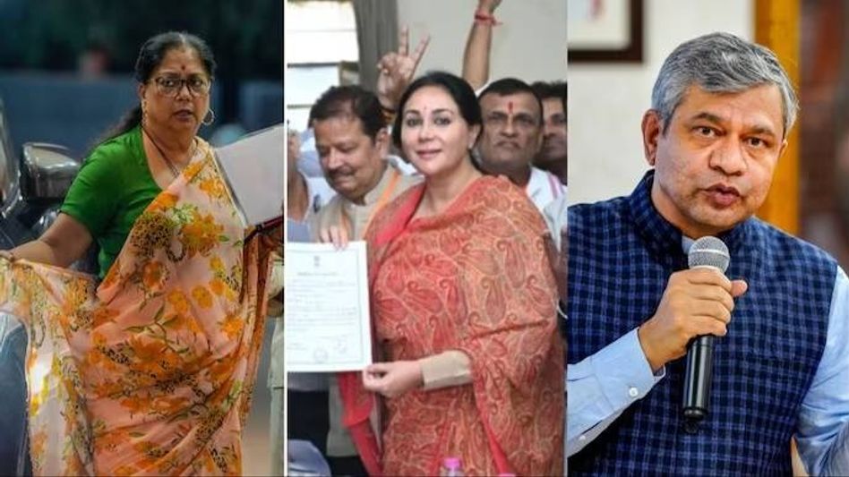 Rajasthan election results: Vasundhara Raje, Diya Kumari among key chief ministerial candidates Rajasthan election results: Vasundhara Raje, Diya Kumari among key chief ministerial candidates