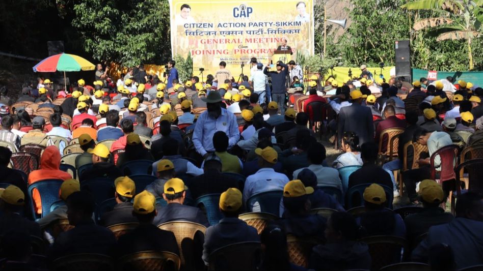 Sikkim: Around 1500 individuals have joined Citizen Action Party, claims party Sikkim: Around 1500 individuals have joined Citizen Action Party, claims party