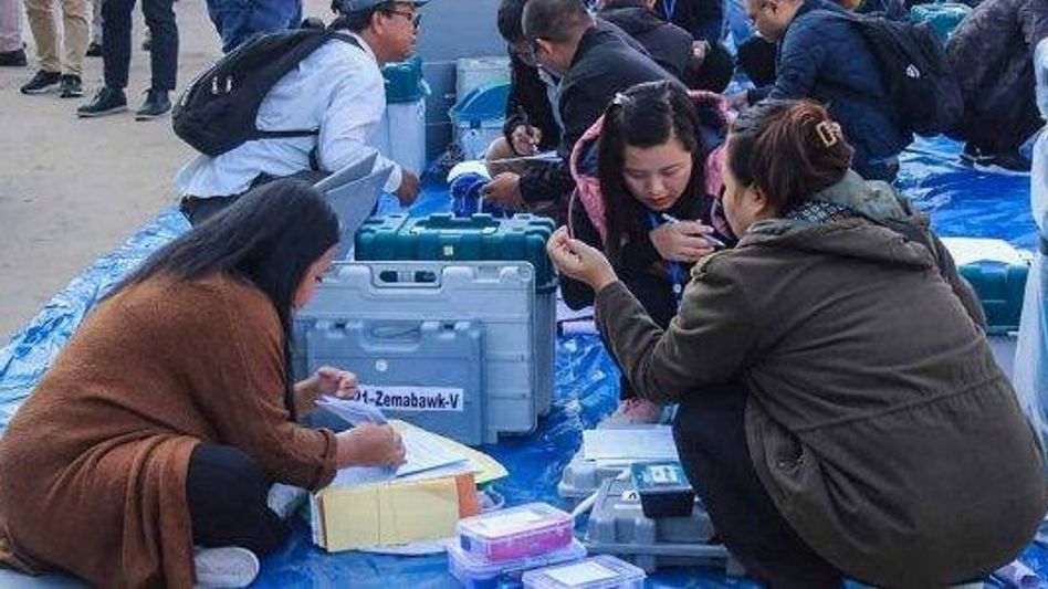 Mizoram Elections Results: Over 2000 polling officials engaged in counting process Mizoram Elections Results: Over 2000 polling officials engaged in counting process