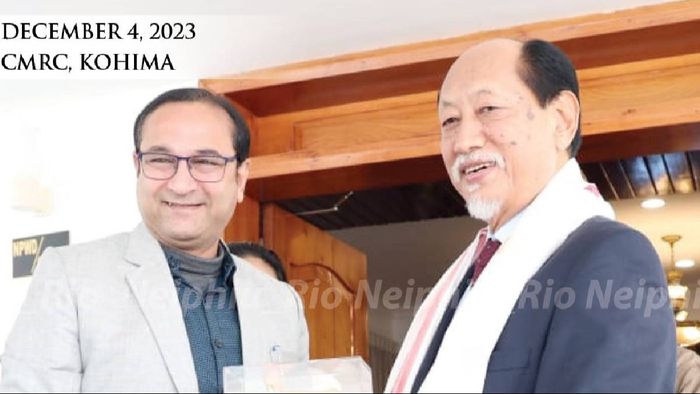Nagaland CM holds meeting with GM NFR, holds talks on Kohima and Imphal connectivity