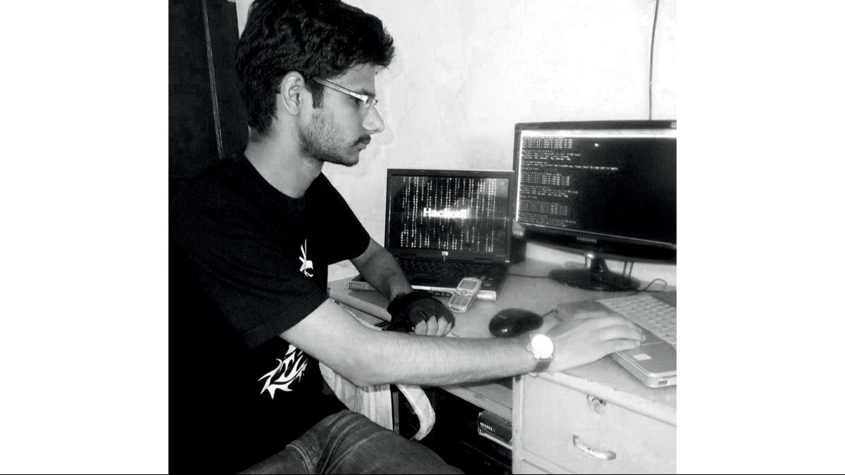 धुन के पक्के गौतम कुमावत की 2014 की तस्वीर