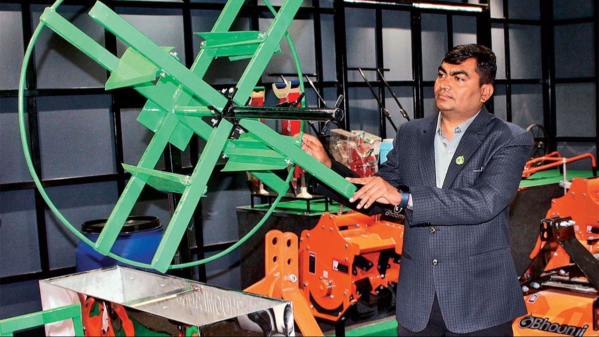 किरणभाई माउजीभाई कथिरिया, 43 वर्ष संस्थापक, भूमि एग्रो हाइटेक