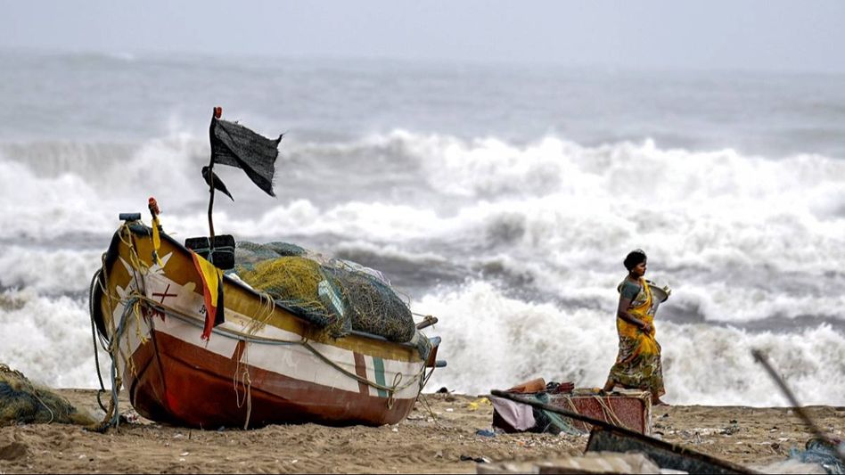 Cyclone Michaung Makes Landfall in Andhra Pradesh, Over 9,000 Evacuated Cyclone Michaung Makes Landfall in Andhra Pradesh, Over 9,000 Evacuated