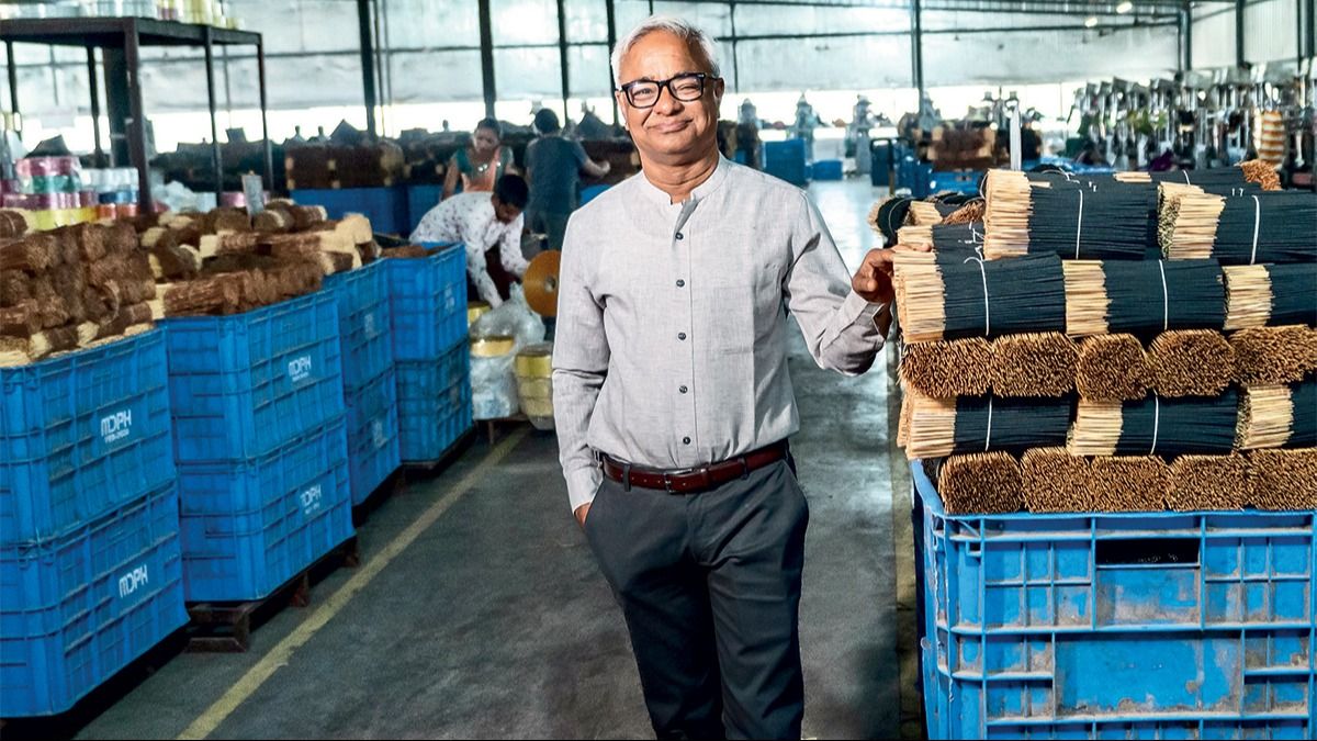 प्रकाश अग्रवाल, 63 वर्ष संस्थापक, मैसूर दीप परफ्यूमरी हाउस