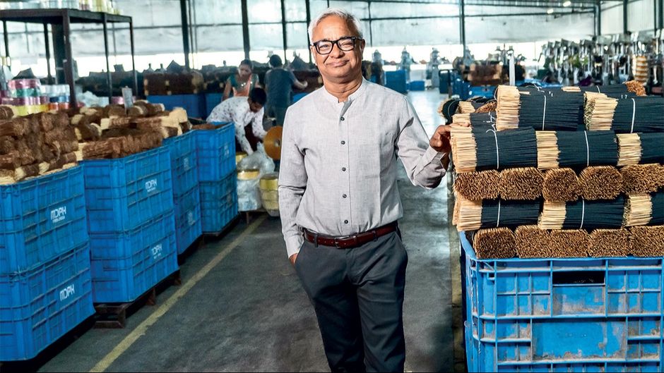 प्रकाश अग्रवाल, 63 वर्ष संस्थापक, मैसूर दीप परफ्यूमरी हाउस