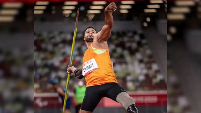 सुमित अंतिल ने पिछले महीने हांगझोऊ में हुए एशियाई पैरालंपिक खेलों में स्वर्णपदक जीतने में कामयाबी हासिल की