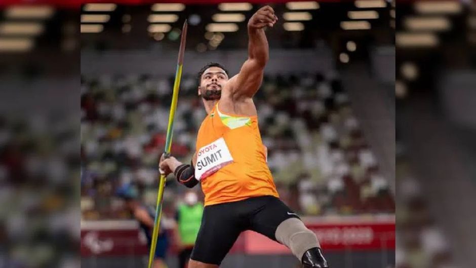 सुमित अंतिल ने पिछले महीने हांगझोऊ में हुए एशियाई पैरालंपिक खेलों में स्वर्णपदक जीतने में कामयाबी हासिल की