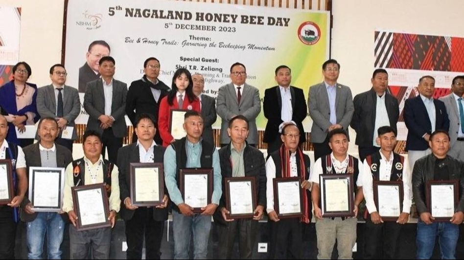 Nagaland's Beekeeping Boom: government aims for 2000 MT honey production by 2030 Nagaland's Beekeeping Boom: government aims for 2000 MT honey production by 2030